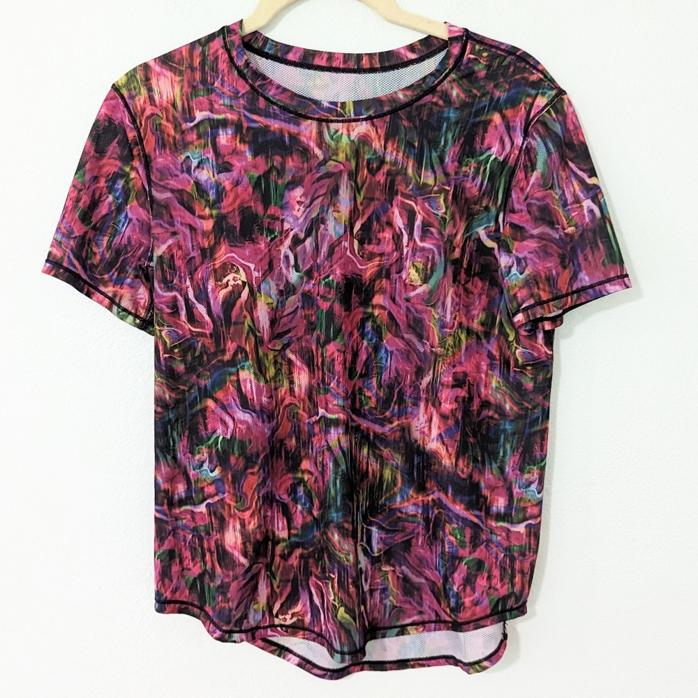 lululemon athletica Multicolor Short Sleeve Tee